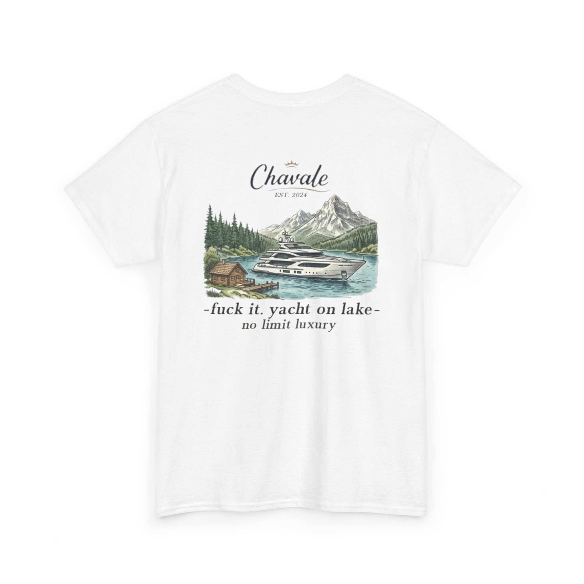 Fuck It, Yacht on Lake Graphic Tee